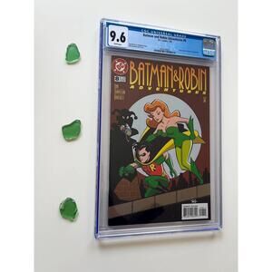 Batman and Robin Adventures #8 (1996) CGC 9.6 | Harley Quinn, Poison Ivy - Comic